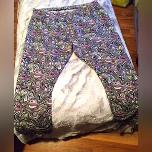 Women's plus size 3x colorful leggings